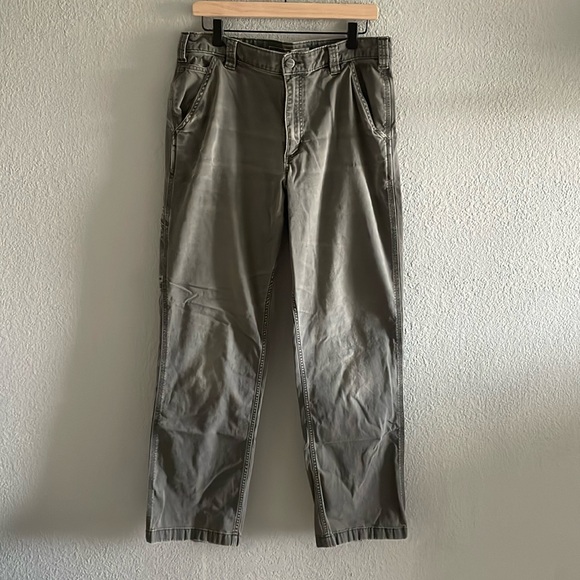 Carhartt Other - Carhartt Thrashed Canvas Work Pants Men’s 34x34 Rugged Flex Relaxed Streetwear